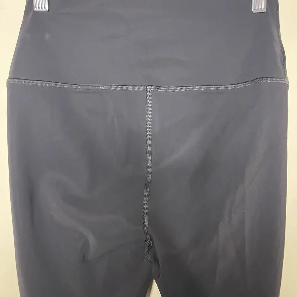 ALO Yoga Pants High-Waist Ripped Warrior Legging Black Womens M